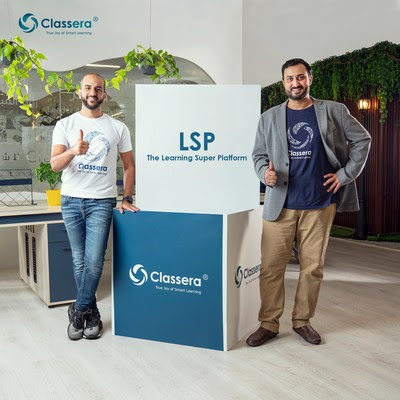 Classera founders: Mohammad Almadani and Mohammad Alashmawi Classera founders: Mohammad Almadani and Mohammad Alashmawi