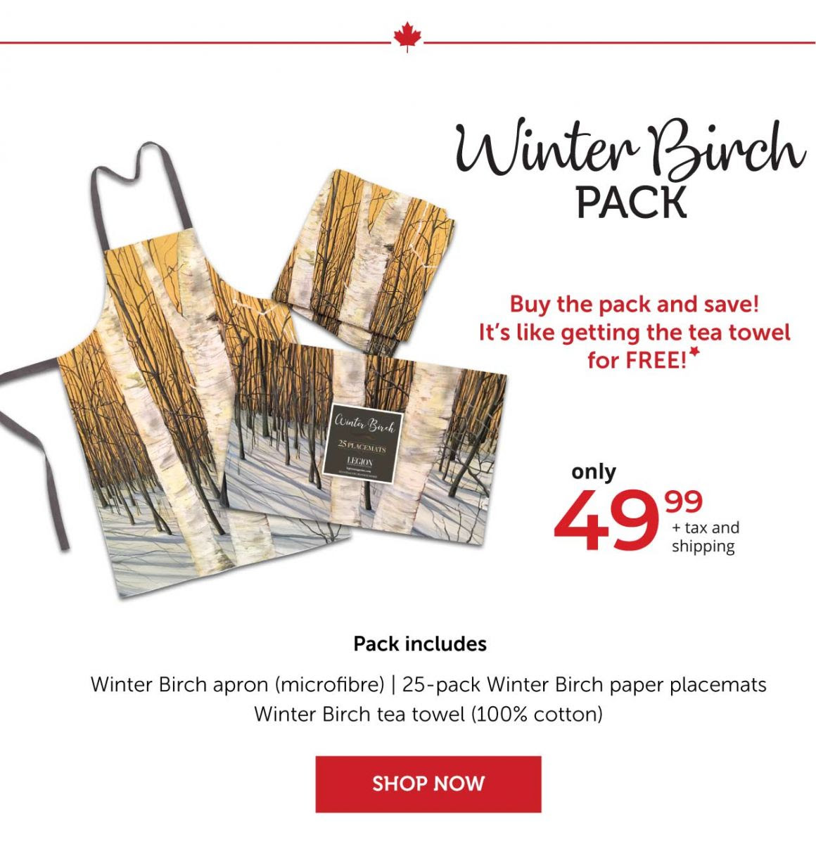 Winter Birch Pack
