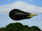 Flying Eggplant - Posted on Friday, March 27, 2015 by Marie Lynch