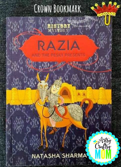 Razia-crown-bookmark