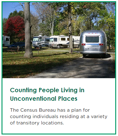 2020 In Focus: How the Census Bureau Counts People Living in Unconventional Places