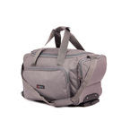 Bleu Convenient Grey Travel Bag with Trolley