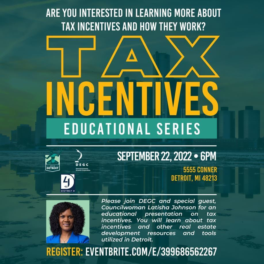 Tax Education event graphic