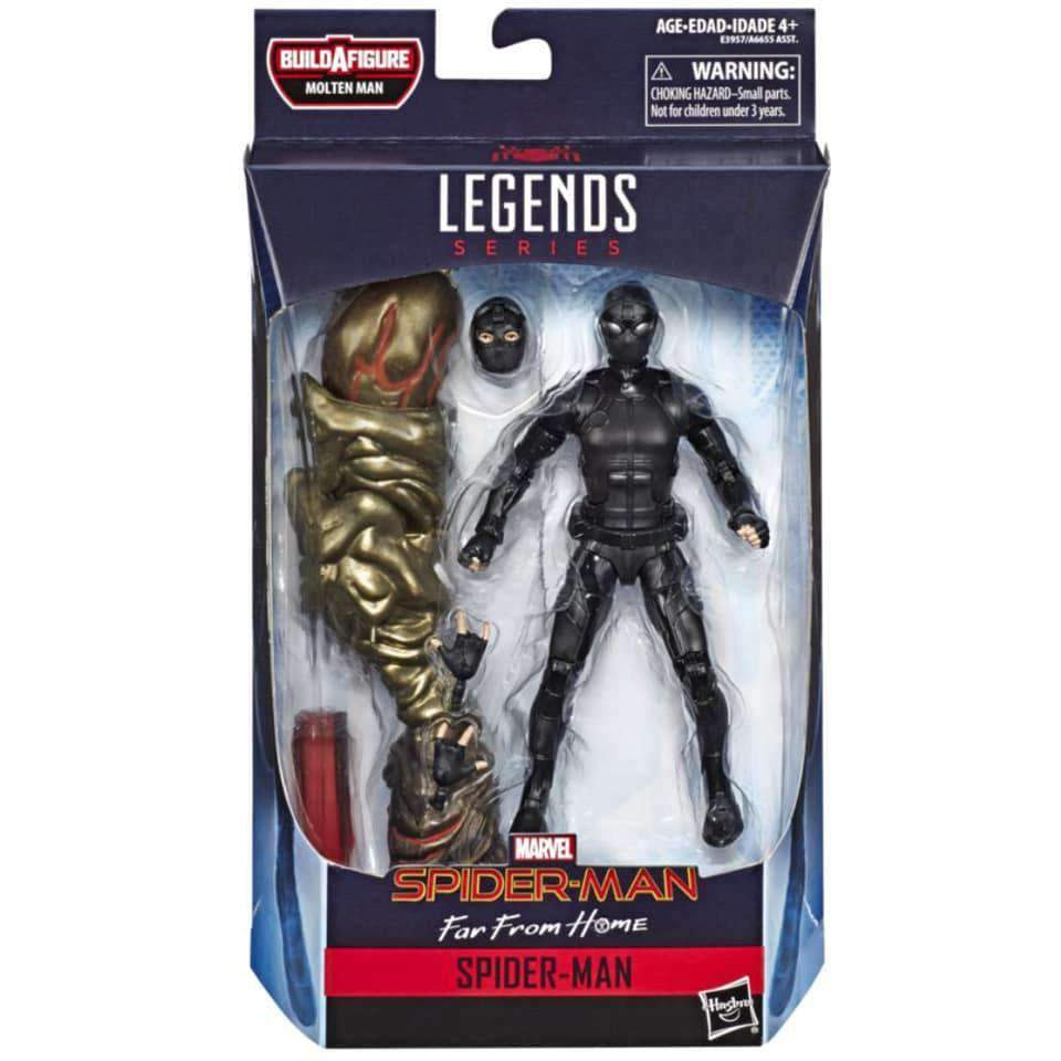 Image of Amazing Spider-Man Marvel Legends Wave 12 - Spider-Man (FFH Black Movie Suit)