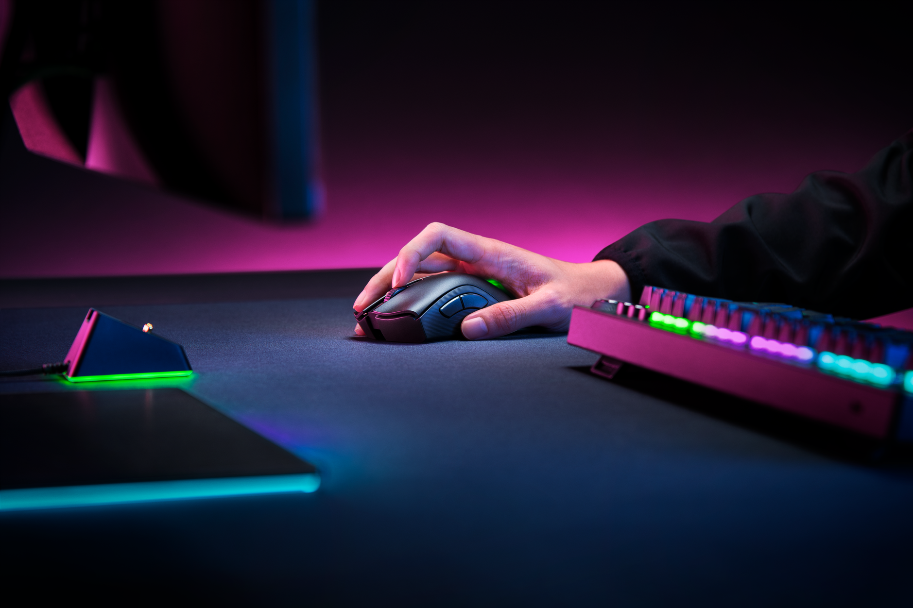 Razer apresenta os novos Blackshark, DeathAdder e Black Widow