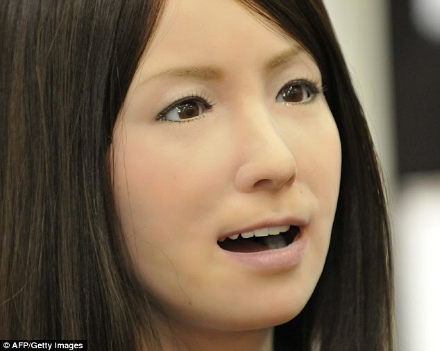 At last year's World Robot Exhibition, an eerily life-like robot named Android Geminoid F was unveiled, with some fans even describing her as 'sexy'