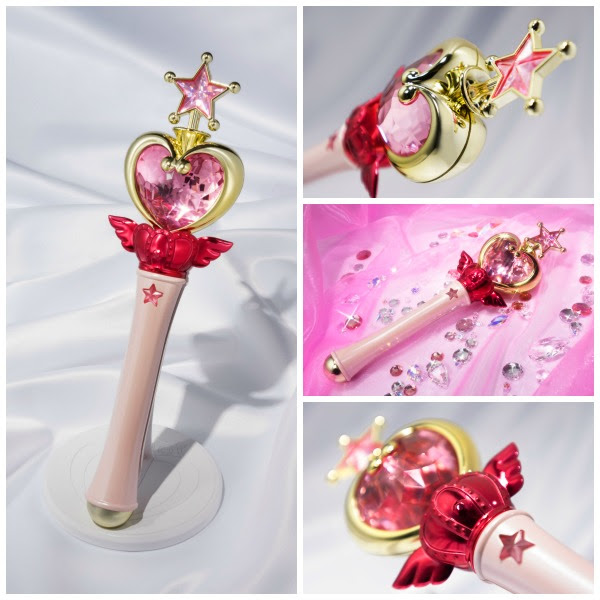 PICK MOON STICK CON LUZ REPLICA 27 CM SAILOR MOON PROPLICA PICK MOON STICK CON LUZ REPLICA 27 CM SAILOR MOON PROPLICA