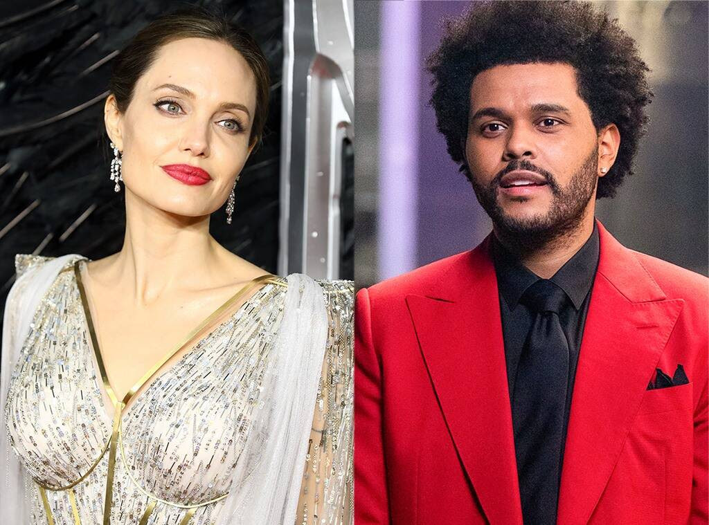Angelina Jolie and The Weeknd spark dating rumors after they were spotted leaving a restaurant (photos)