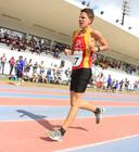 João Paulo de Oliveira, prata nos 5.000 m marcha atlética (Dudu Ruiz/CBAt)