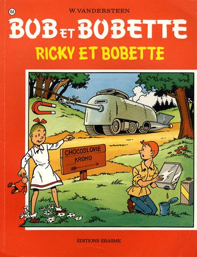 Couverture de Bob et Bobette -154- Ricky et Bobette