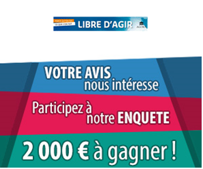 2000€ à gagner en donnant votre avis !