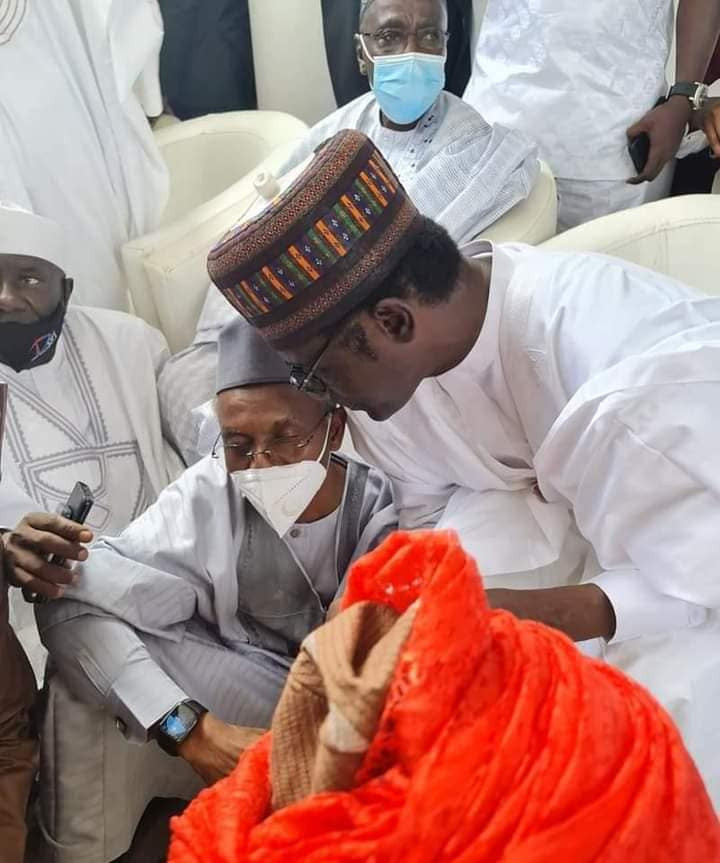 Photos from the wedding fatiha of Bashir El-Rufai, son of Kaduna state governor