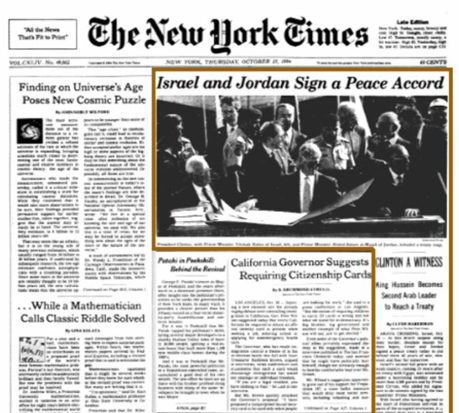 jordan-nyt-treatywithisrael-1994
