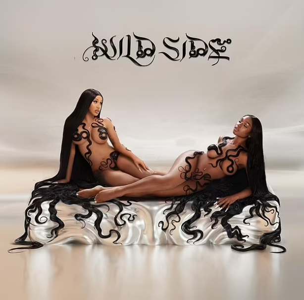 Cardi B and Normani pose nude for cover art of their soon-to-be released single Wild Side