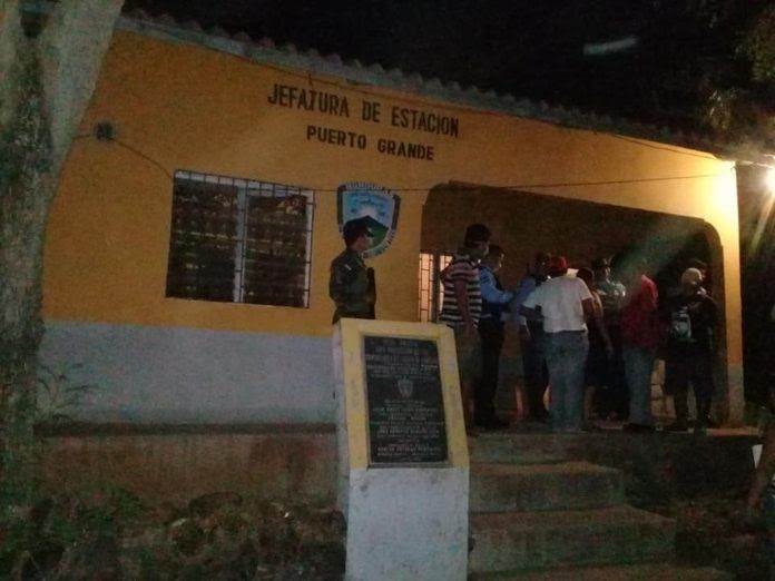 jefatura policial Zacate Grande