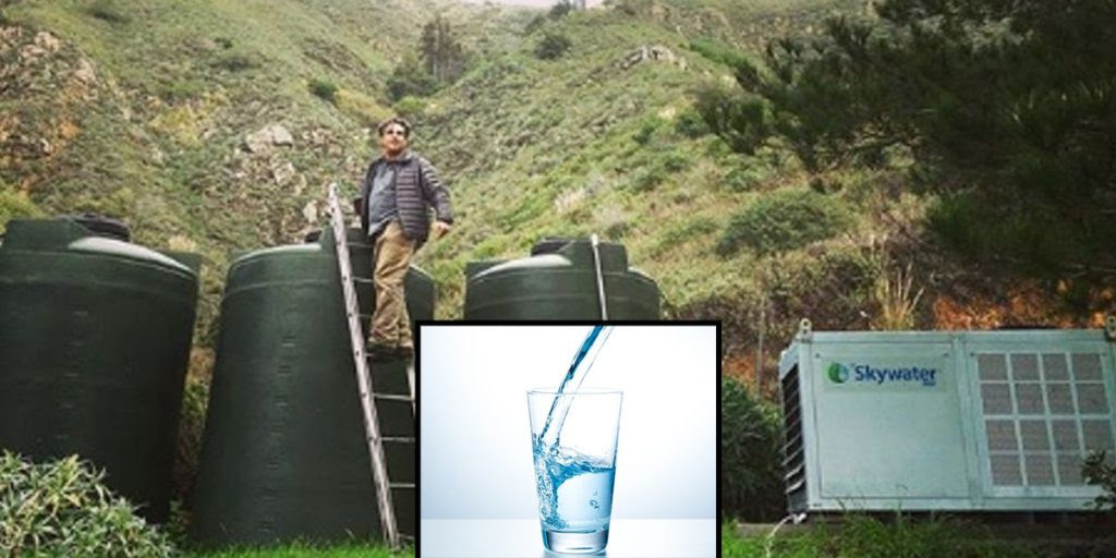This Container Makes 2000 Liters Of Water A Day Out Of Air