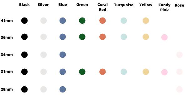 Color Guide for current Rolex Oyster Perpetual lineup