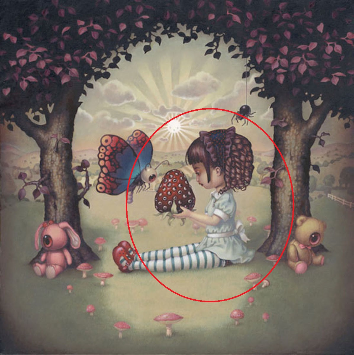 The First Thing That You See On This Image Reveals Your Deepest Unconscious Fear - The Girl