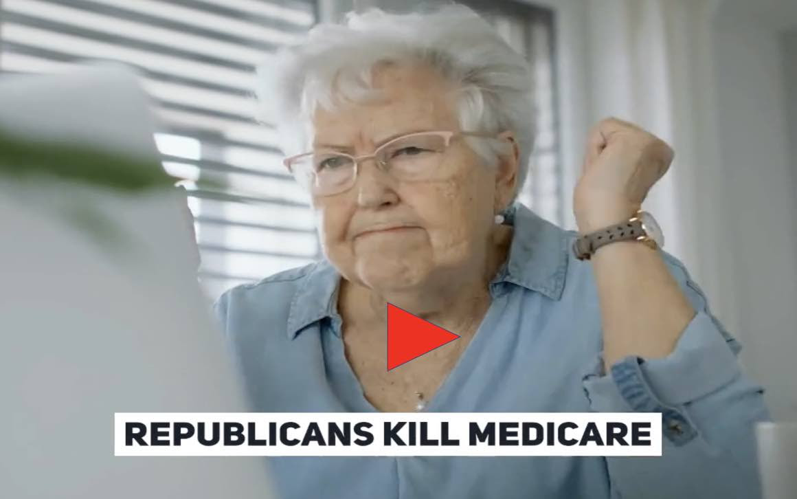Use videos to make your point. Especially important ones like the GOP plan to cut Medicare.