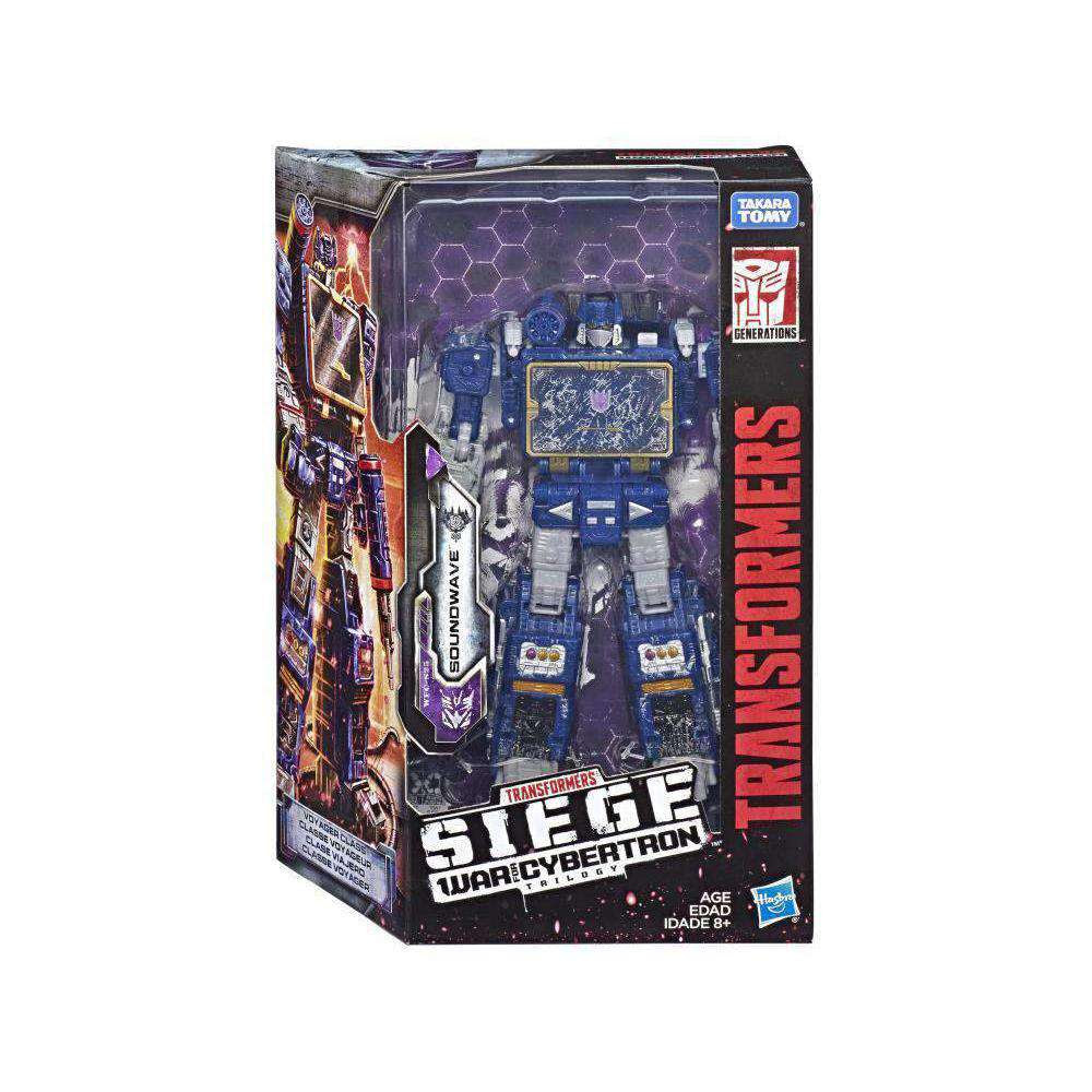 Image of Transformers War for Cybertron: Siege Voyager Wave 2 - Soundwave