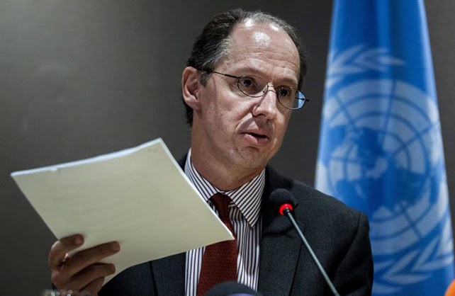 El relator especial de la ONU, Pablo de Greiff.