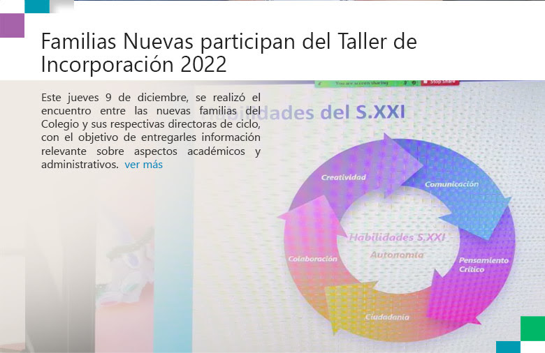 Familias Nuevas participan del Taller de Incorporación 2022