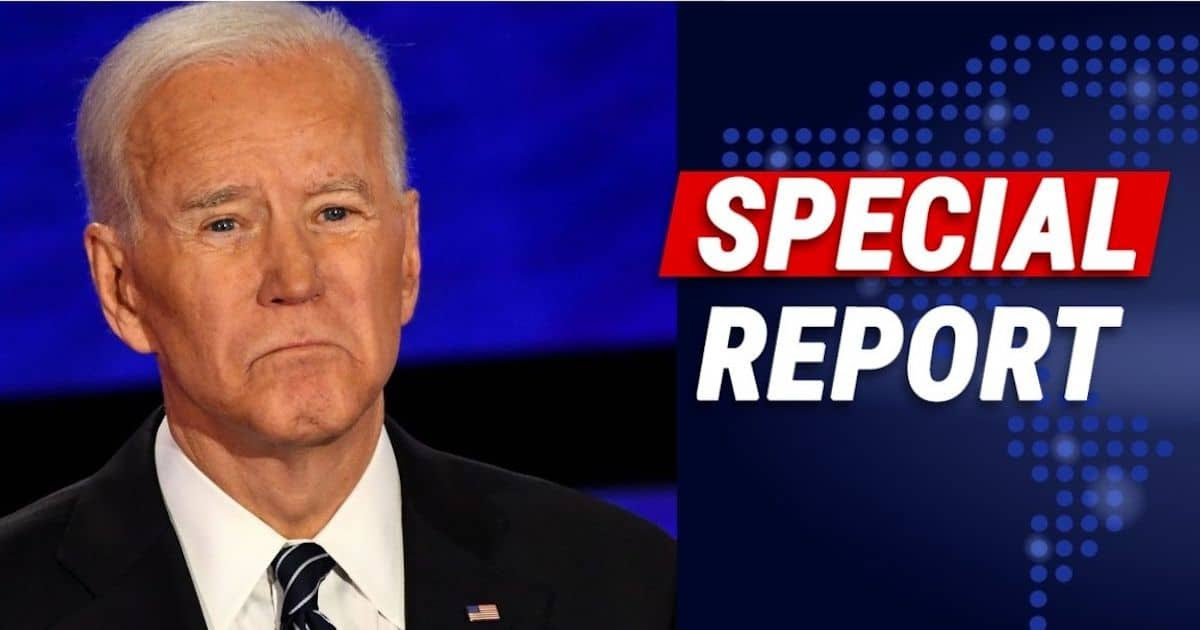 Biden Caught Whispering After Press Question - The Transcript Reveals Joe's 4 Stunning Words