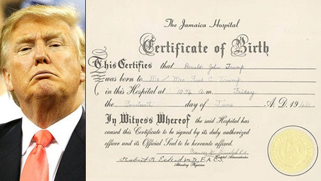 Obama Birth Certificate Issue Not Over (Video) Obama Must Prove He's American Says Trump. Also Prove He's Not Muslim