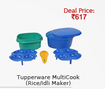 Tupperware MultiCook - Rice/ Idli Maker - 8 idlis