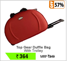 Top Gear Duffle Bag With Trolley
