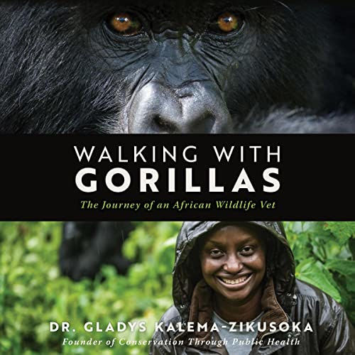 The trailblazing Dr Gladys, Uganda's leading, award-winning wildlife vet. 