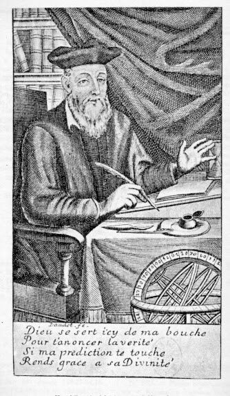 Một bức chân dung của Nostradamus, khoảng năm 1690. (Wikimedia Commons) 