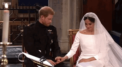 BBC royal wedding royalwedding harry and meghan harryandmeghan GIF