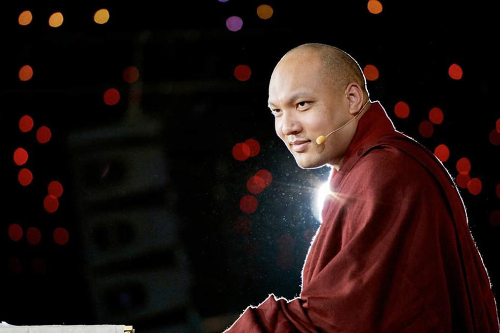 The 17th Karmapa Ogyen Trinley Dorje in an undated file photo.