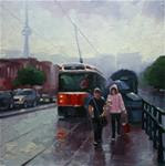 Heading Home, 510 Spadina Streetcar - Posted on Monday, March 9, 2015 by Catherine Jeffrey