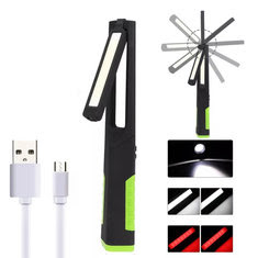 XANES U31 5Modes USB COB+LED Magnetic Flashlight