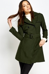 Collared Trench Coat