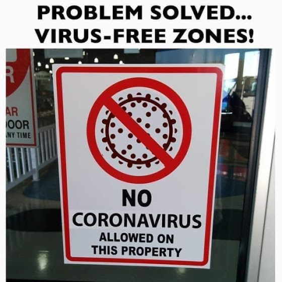 corona free zone