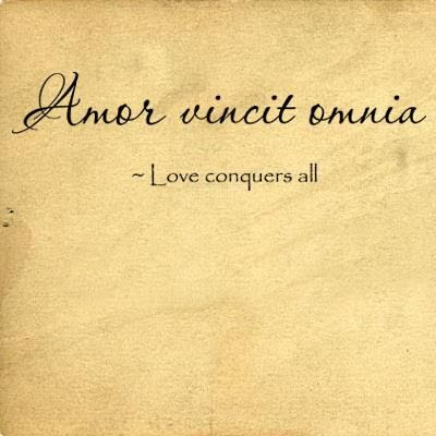 Amor vincit omnia! | Tattoo quotes, Love conquers all, Words