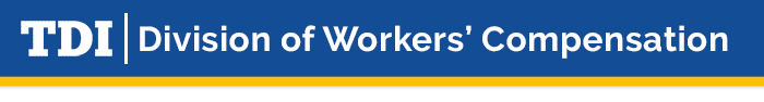 Division of Workers' Compensation banner