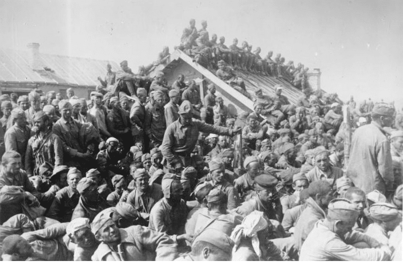 17. The mortalityrate for POWs in Russian camps was 85 percent.