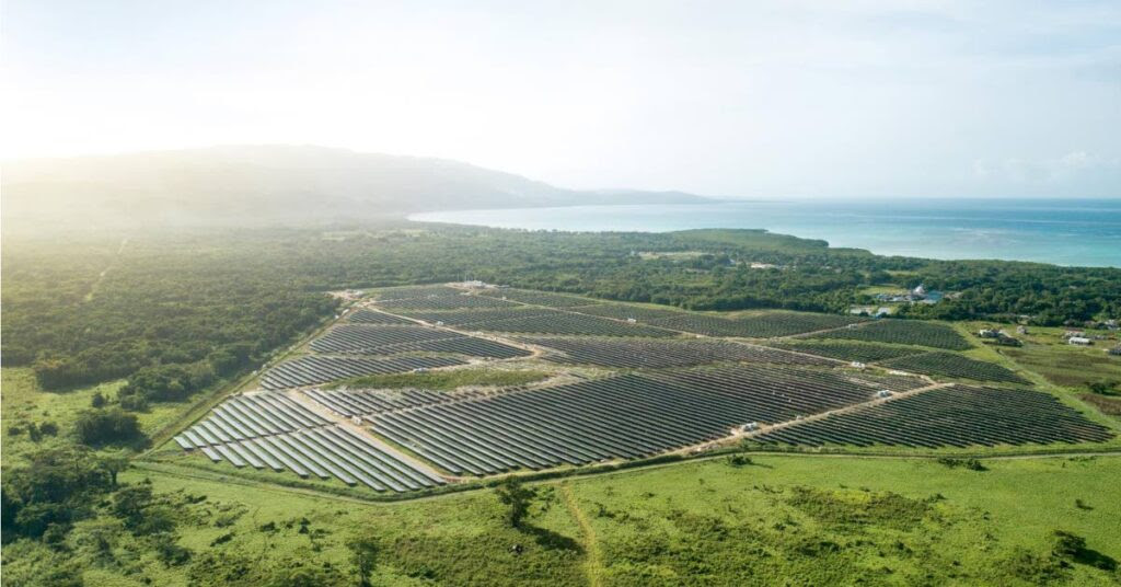 MPC Caribbean's clean energy facility at Paradise Park, Jamaica. -