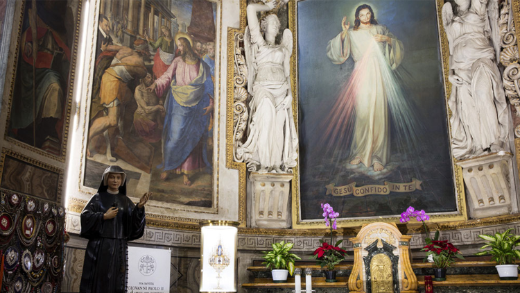 Pope to celebrate Divine Mercy Sunday in Rome church - Vatican News