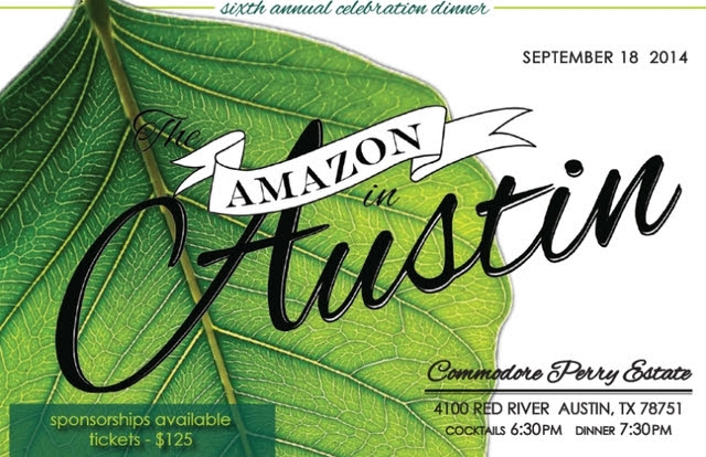 Amazon in Austin will be held next Thursday evening at the Commodore Perry Estate.