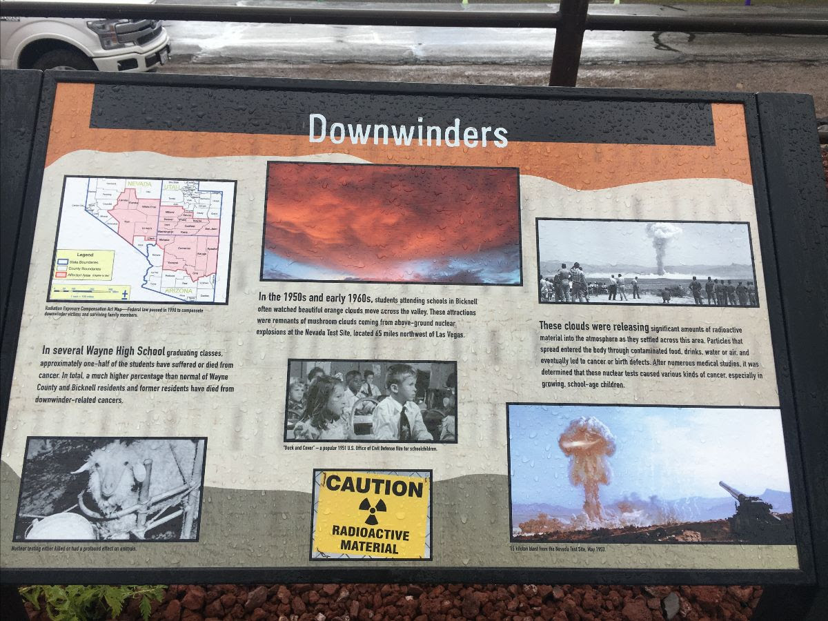 Bicknell Utah Downwinders History