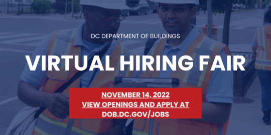 DOB Virtual Hiring Fair