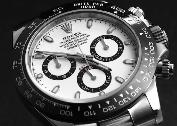 Rolex Daytona Ceramic Bezel White Dial Mens Watch 116500