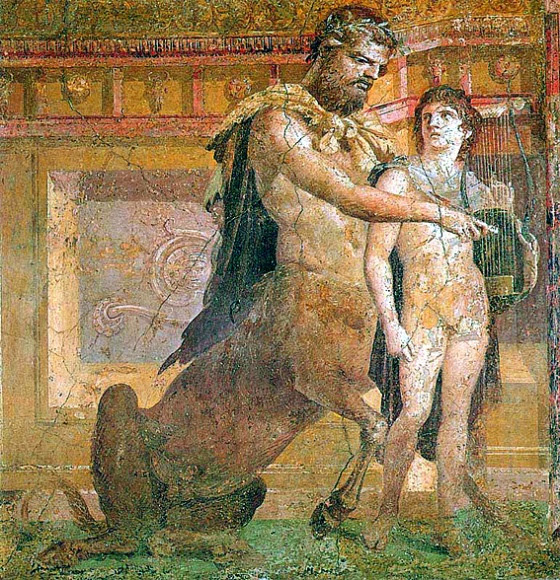 herculanum-chiron-et-achilles-fresque-basilique