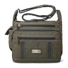 Canvas Casual Shoulder Messenger Bag Crossbody Bag