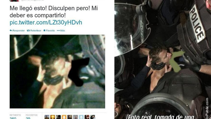 Violación en una página porno